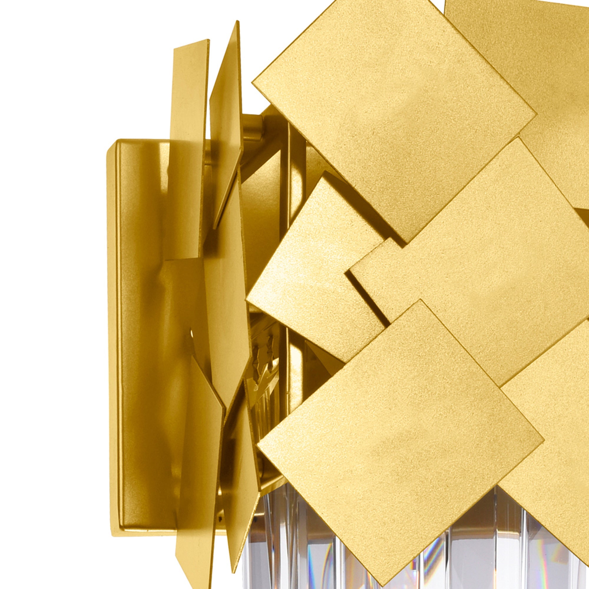Panache 1 Light Wall Light With Medallion Gold Finish - CWI Lighting