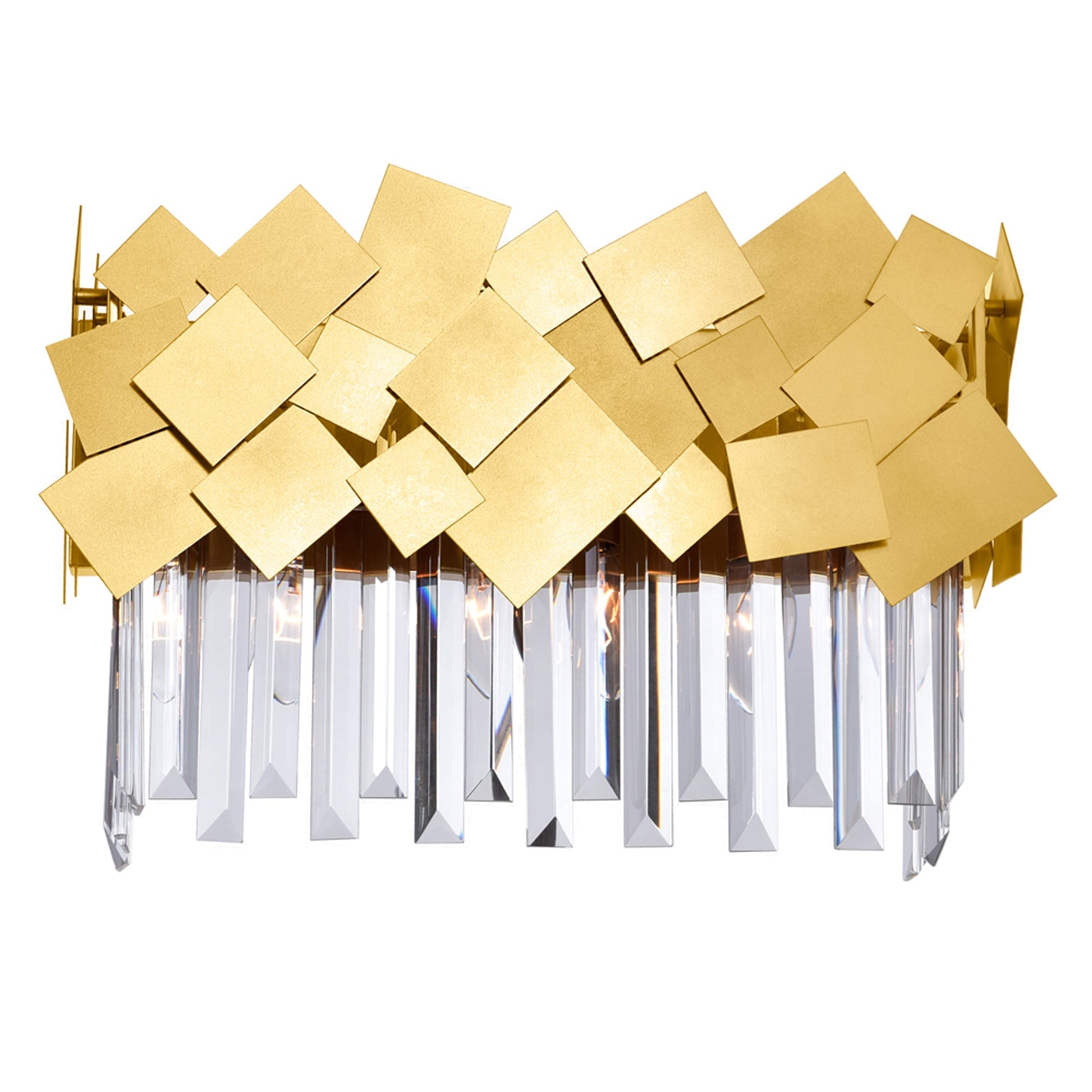 Panache 3 Light Vanity Light With Medallion Gold Finish - CWI Lighting