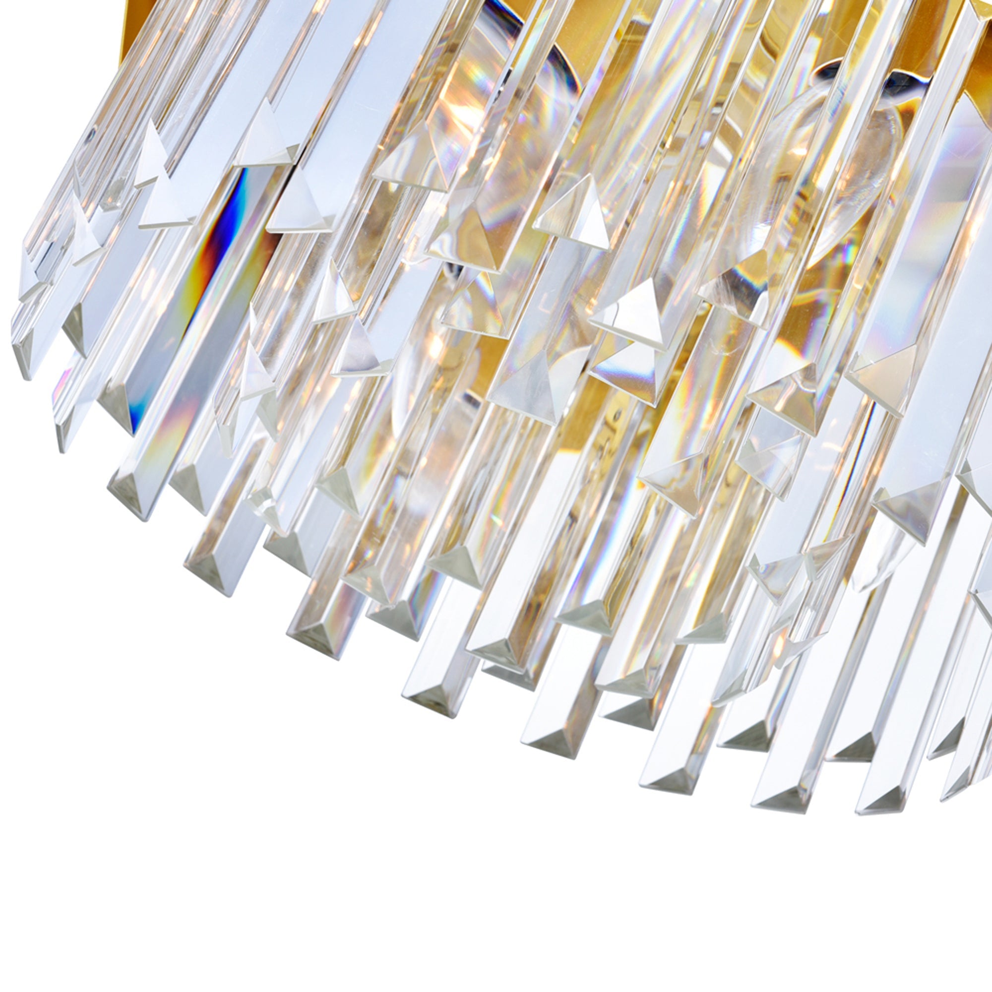Panache 6 Light Down Chandelier With Medallion Gold Finish - CWI Lighting