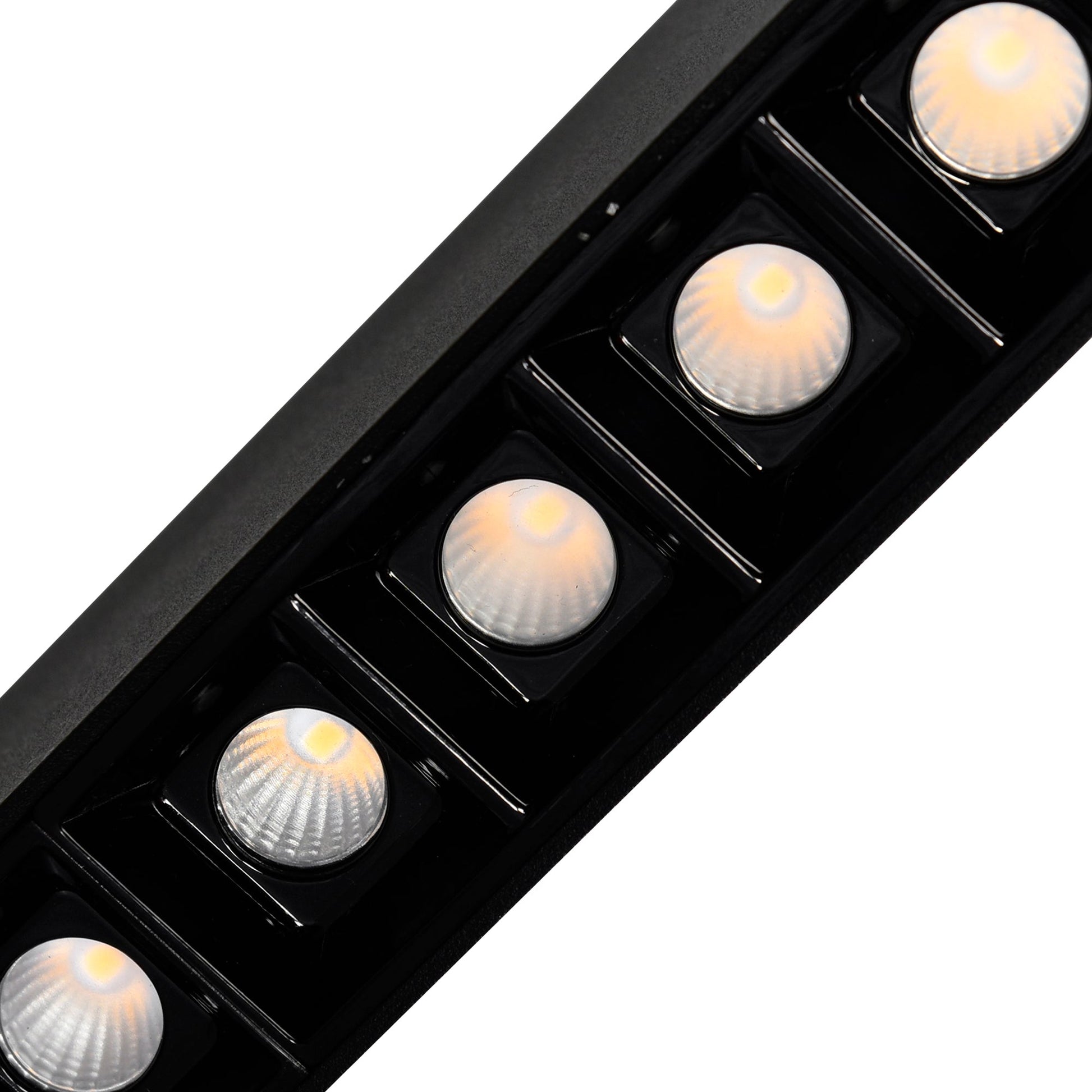 Pienza Integrated LED 45in Black Chandelier - CWI Lighting