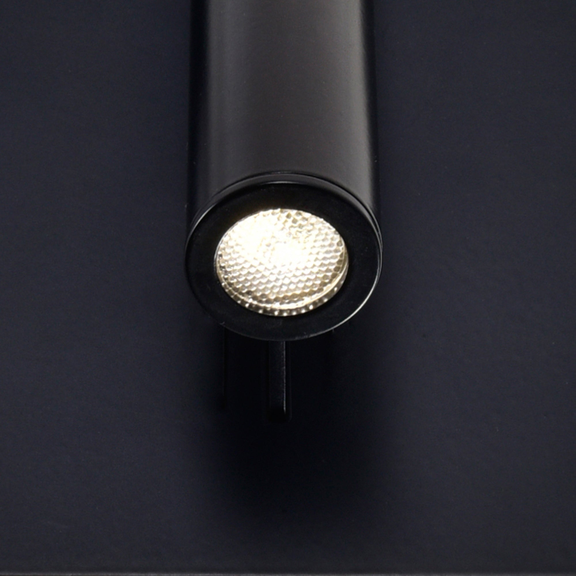Private I Integrated LED Adjustable Round Matte Black Wall Sconce - CWI Lighting