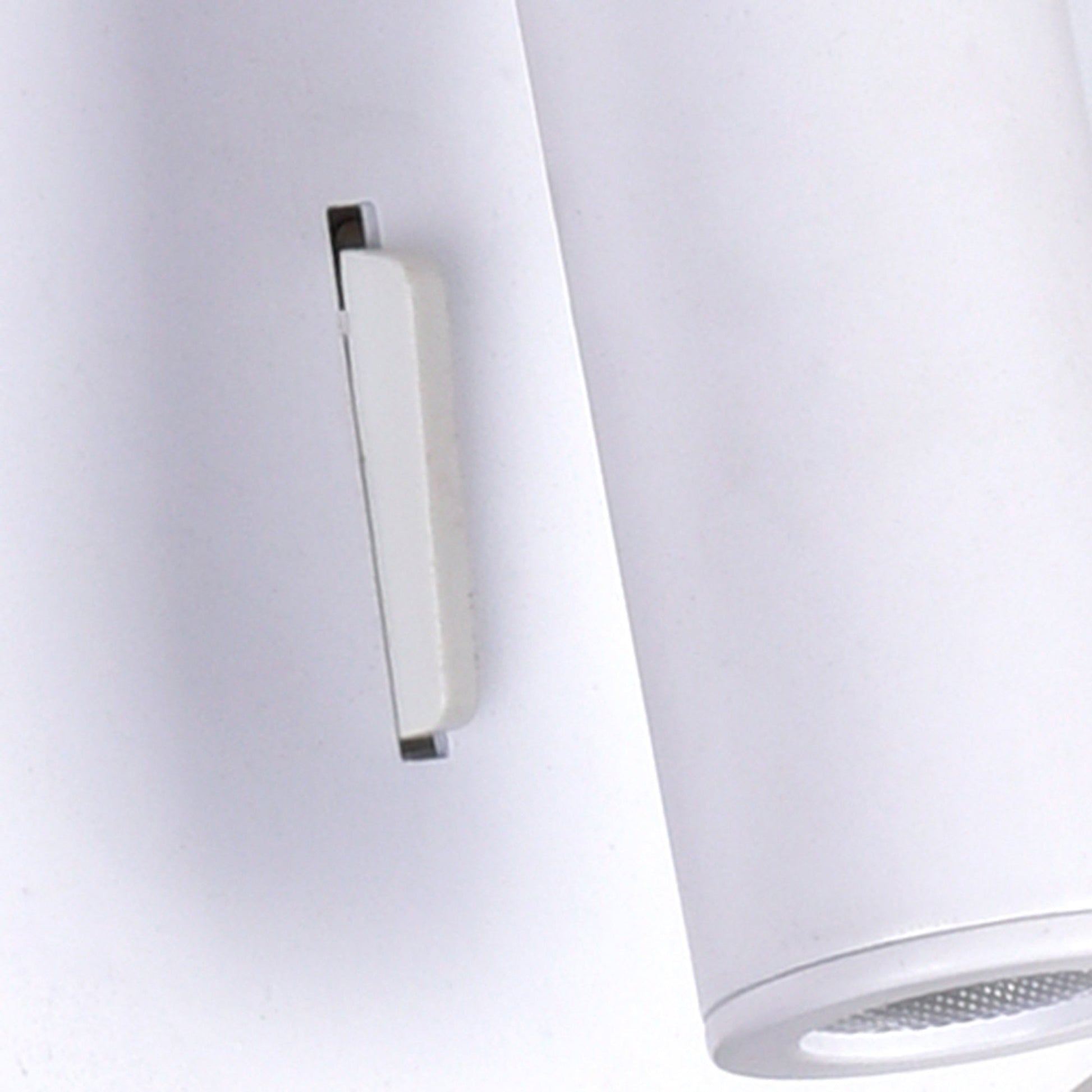 Private I Integrated LED Adjustable Round Matte White Wall Sconce - CWI Lighting