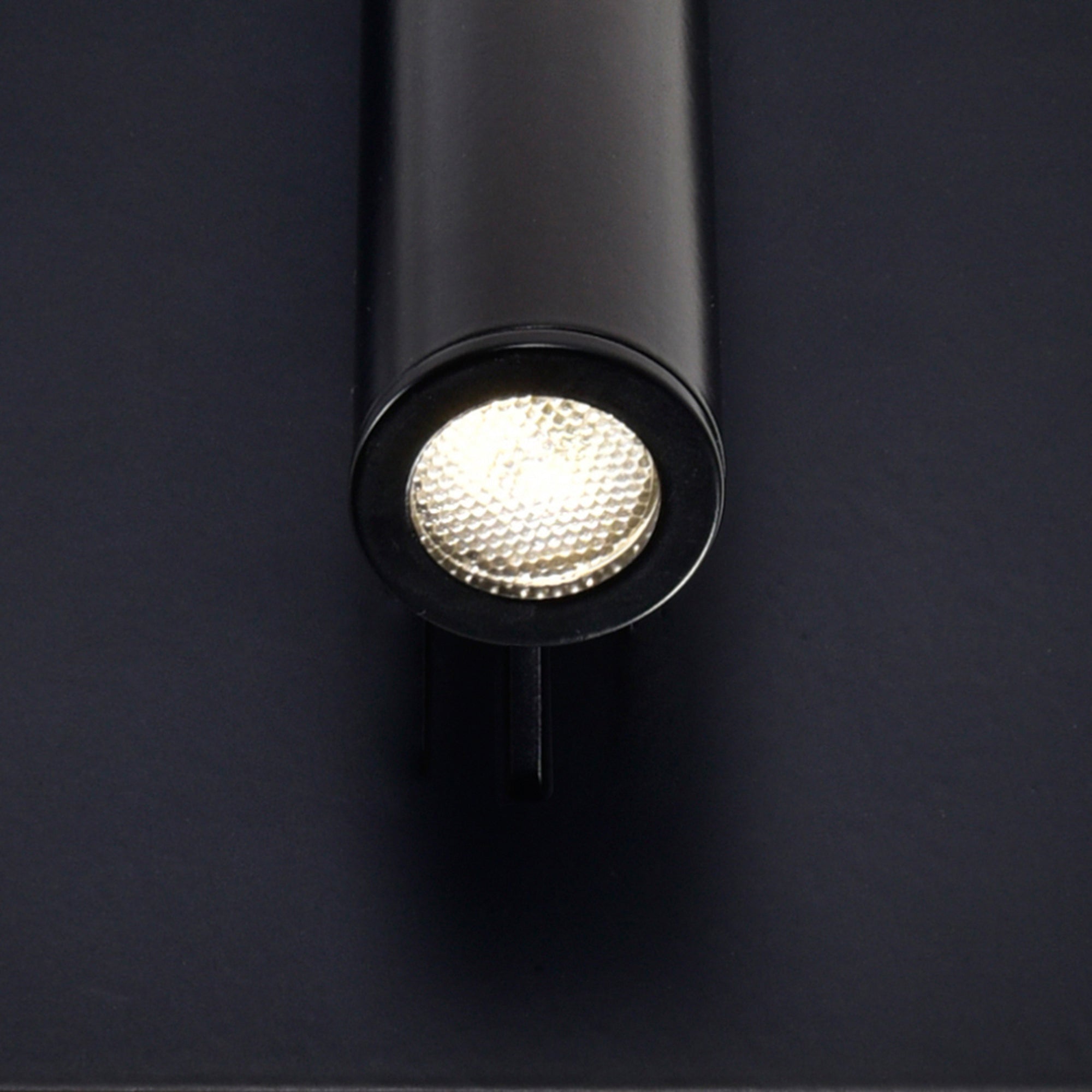 Private I Integrated LED Adjustable Square Matte Black Wall Sconce - CWI Lighting