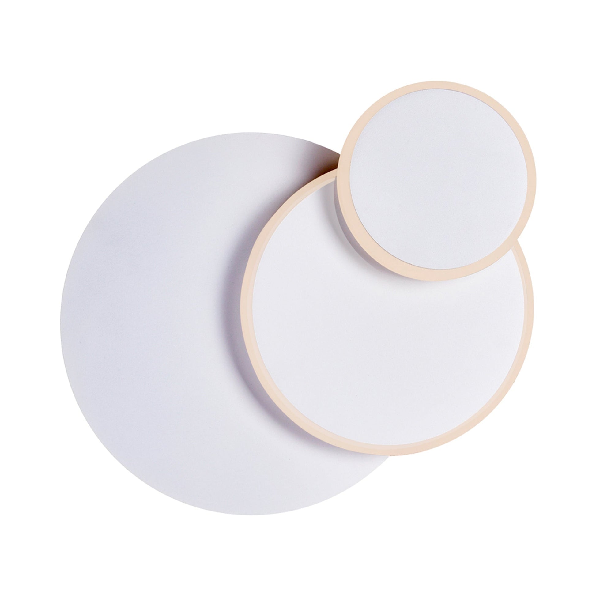 Private I Integrated LED Round Matte White Wall Sconce - CWI Lighting