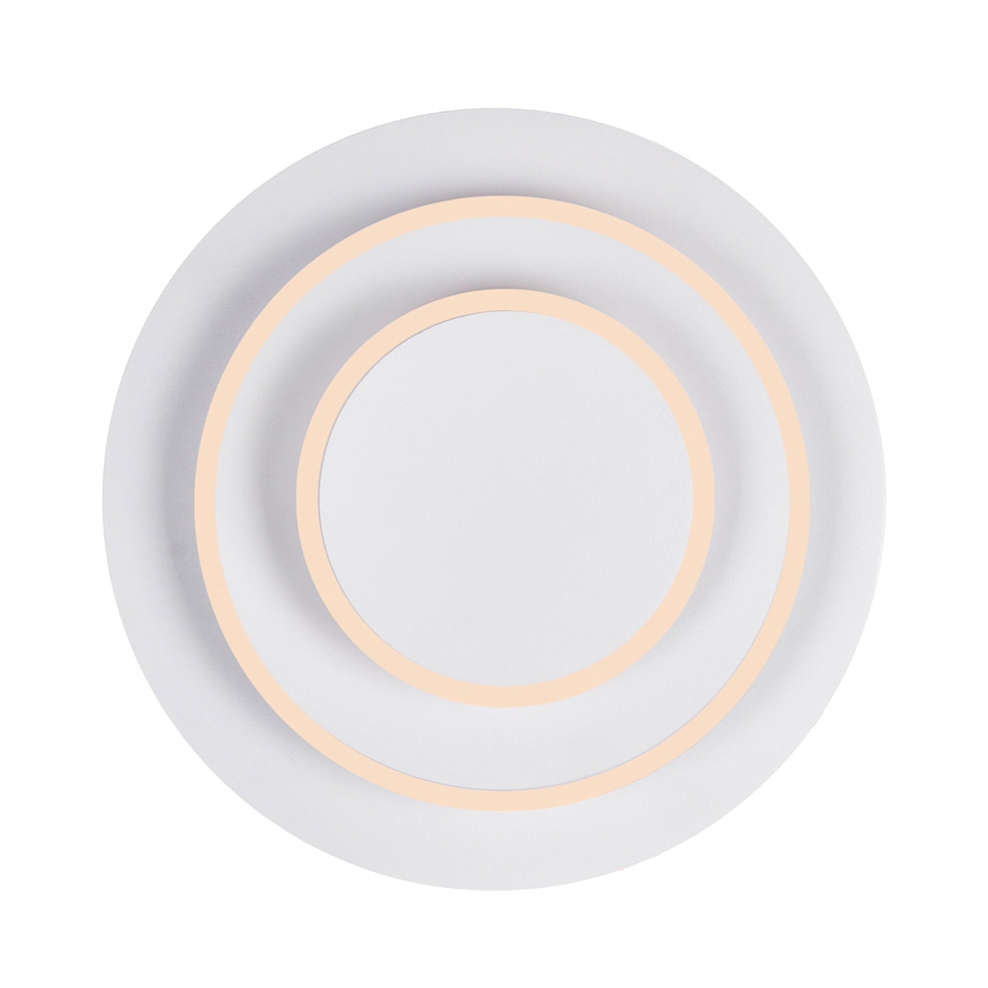 Private I Integrated LED Round Matte White Wall Sconce - CWI Lighting