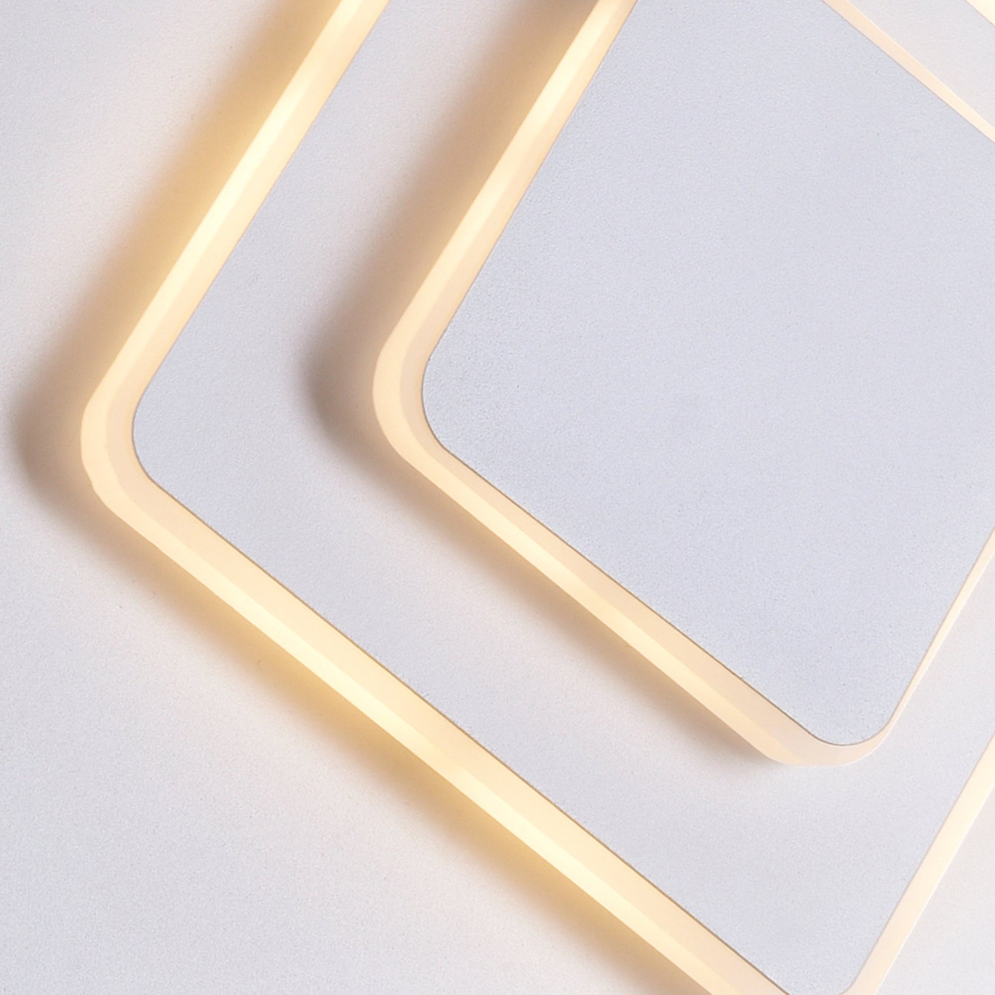 Private I Integrated LED Square Matte White Wall Sconce - CWI Lighting