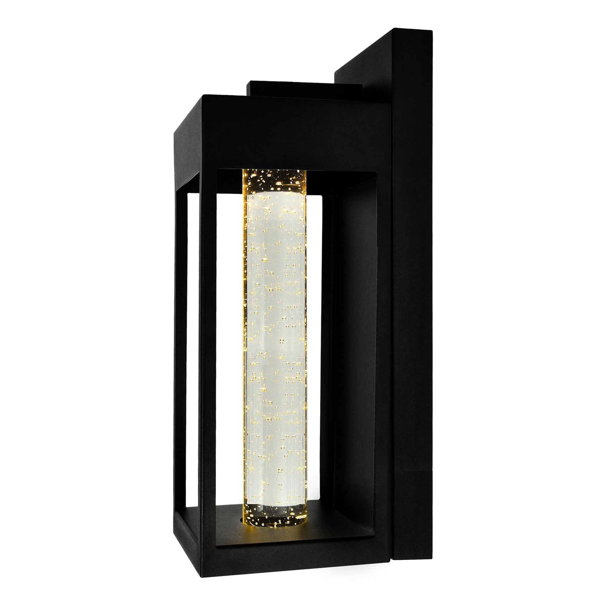 Rochester Integrated LED 15in Black Outdoor Wall Light - CWI Lighting