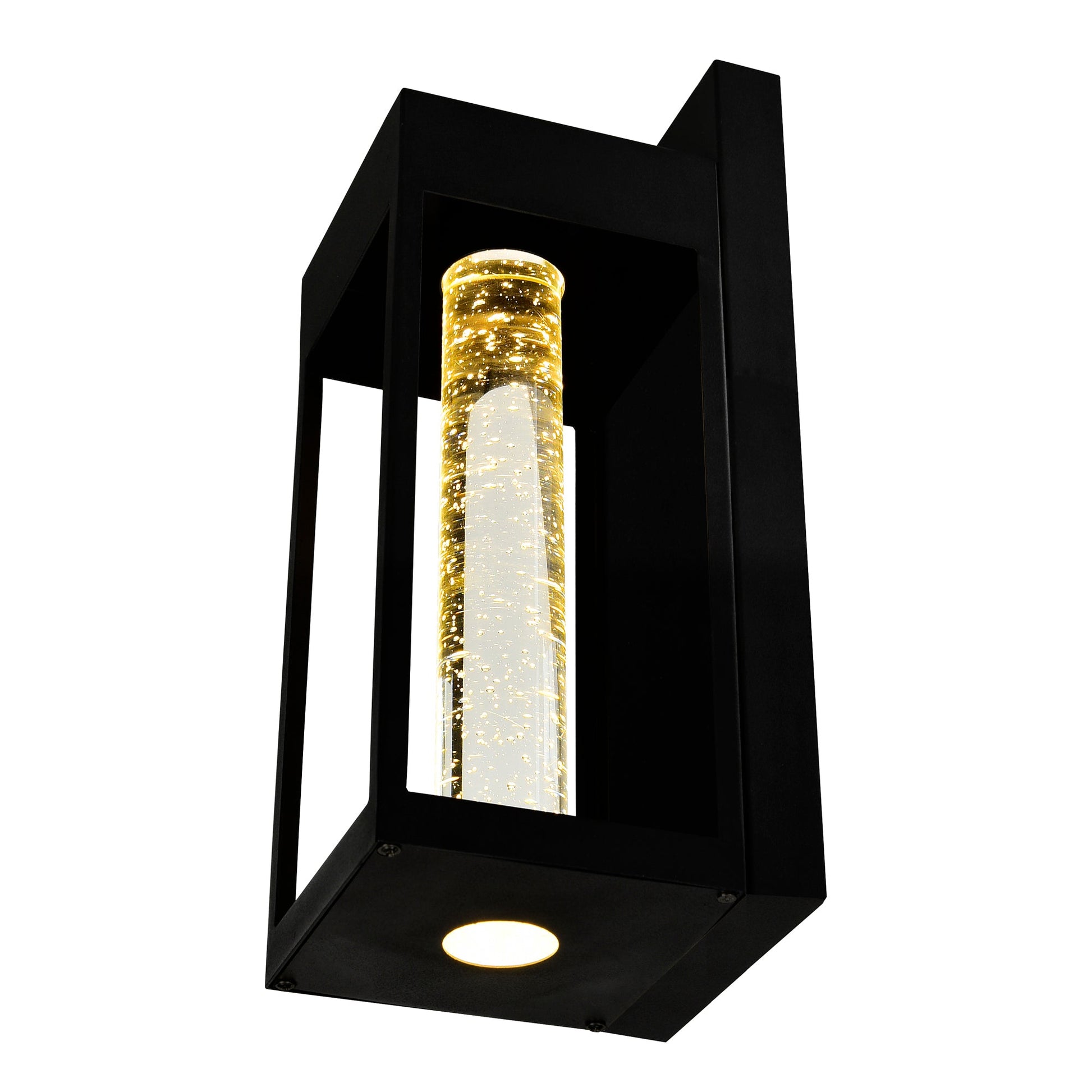 Rochester Integrated LED 15in Black Outdoor Wall Light - CWI Lighting