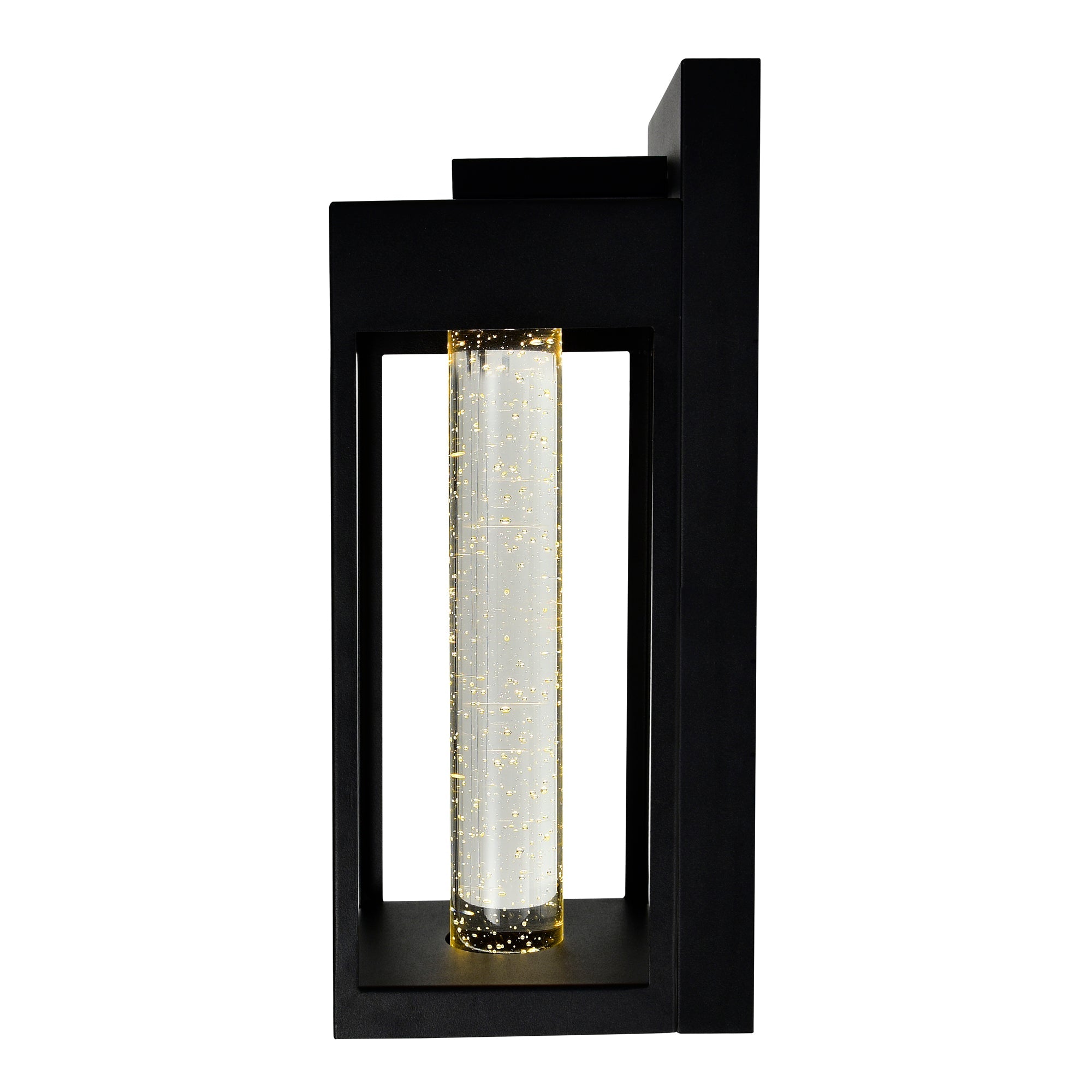Rochester Integrated LED 15in Black Outdoor Wall Light - CWI Lighting