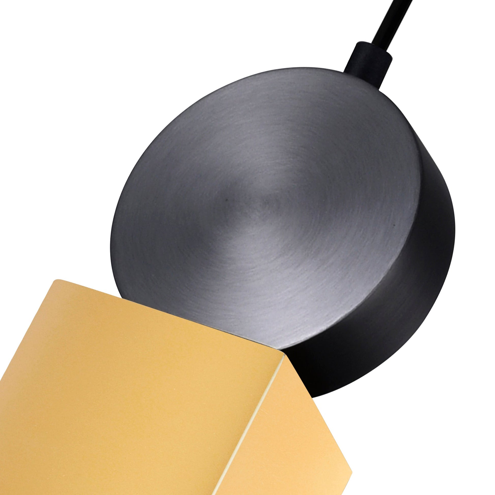 Saleen LED Mini Pendant With Sun Gold & Black Finish - CWI Lighting