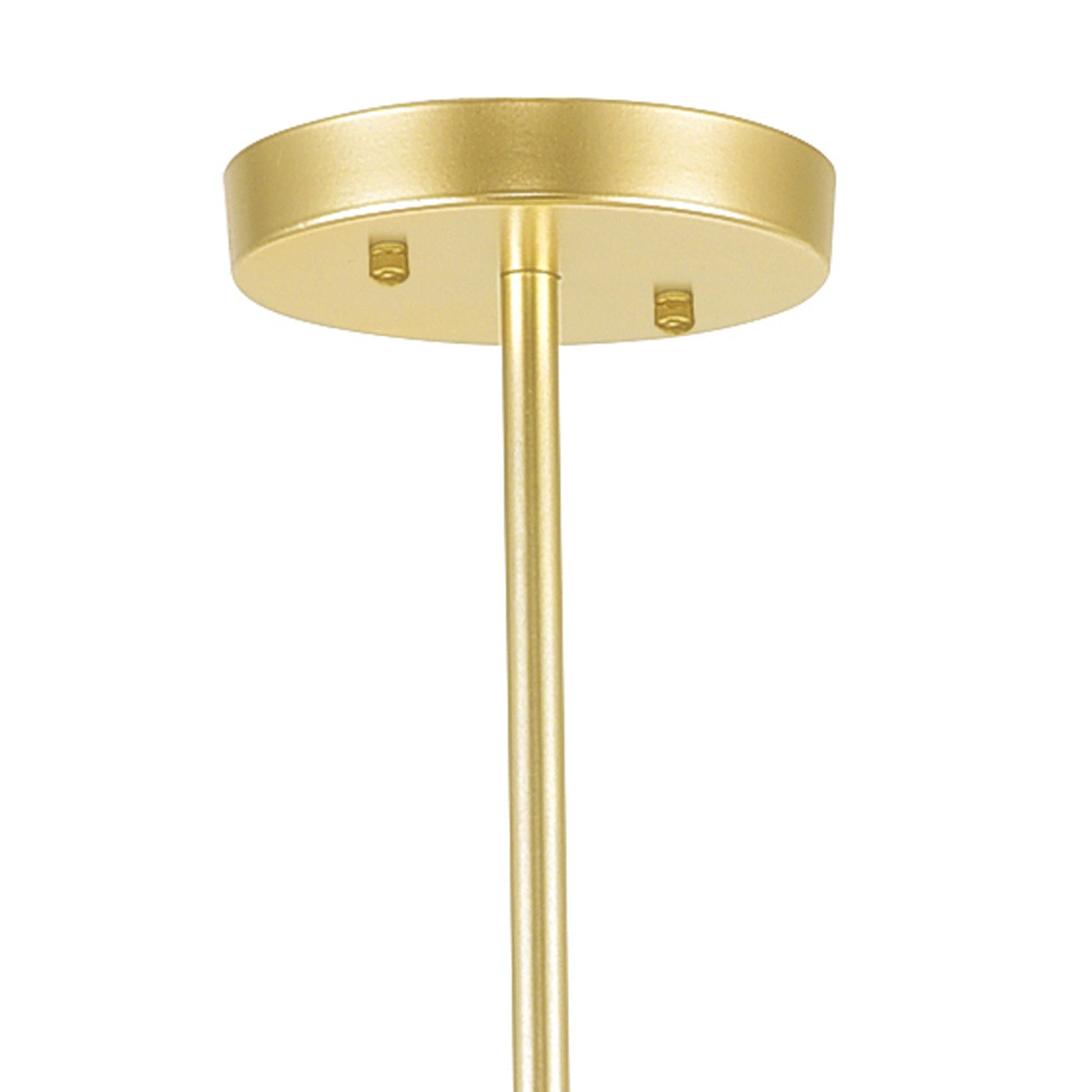 Savannah 9 Light 33in Gold Leaf Chandelier - CWI Lighting