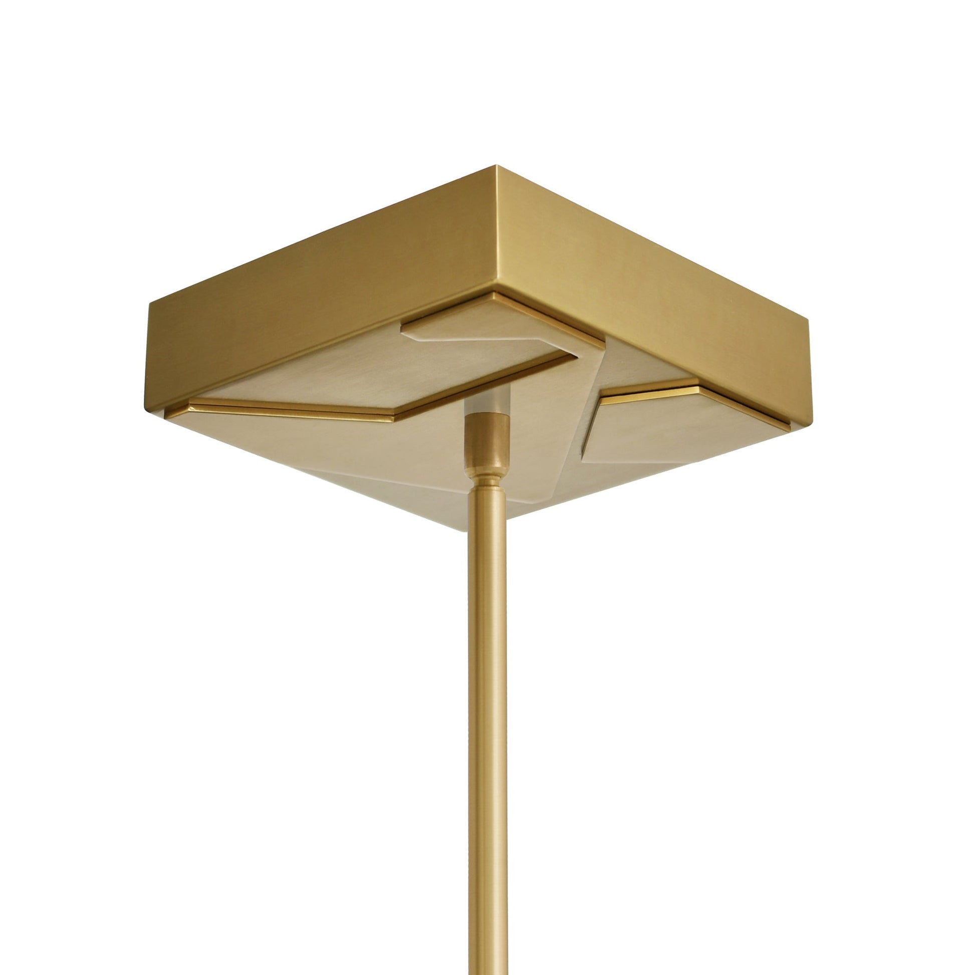 Solara Integrated LED 72in Brass Chandelier - CWI Lighting