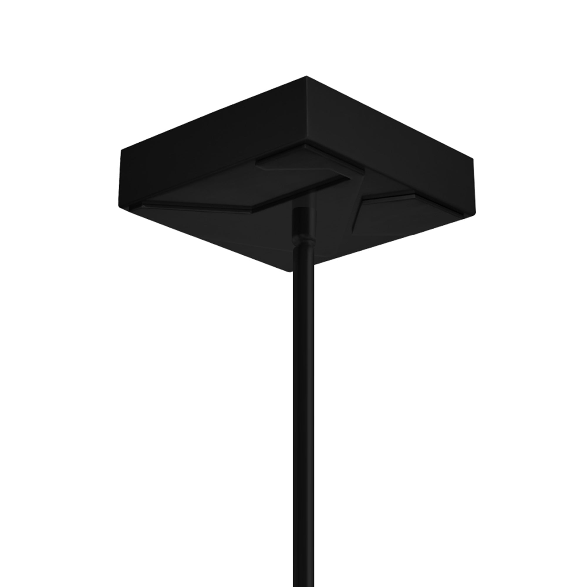 Solara Integrated LED Black Chandelier - CWI Lighting