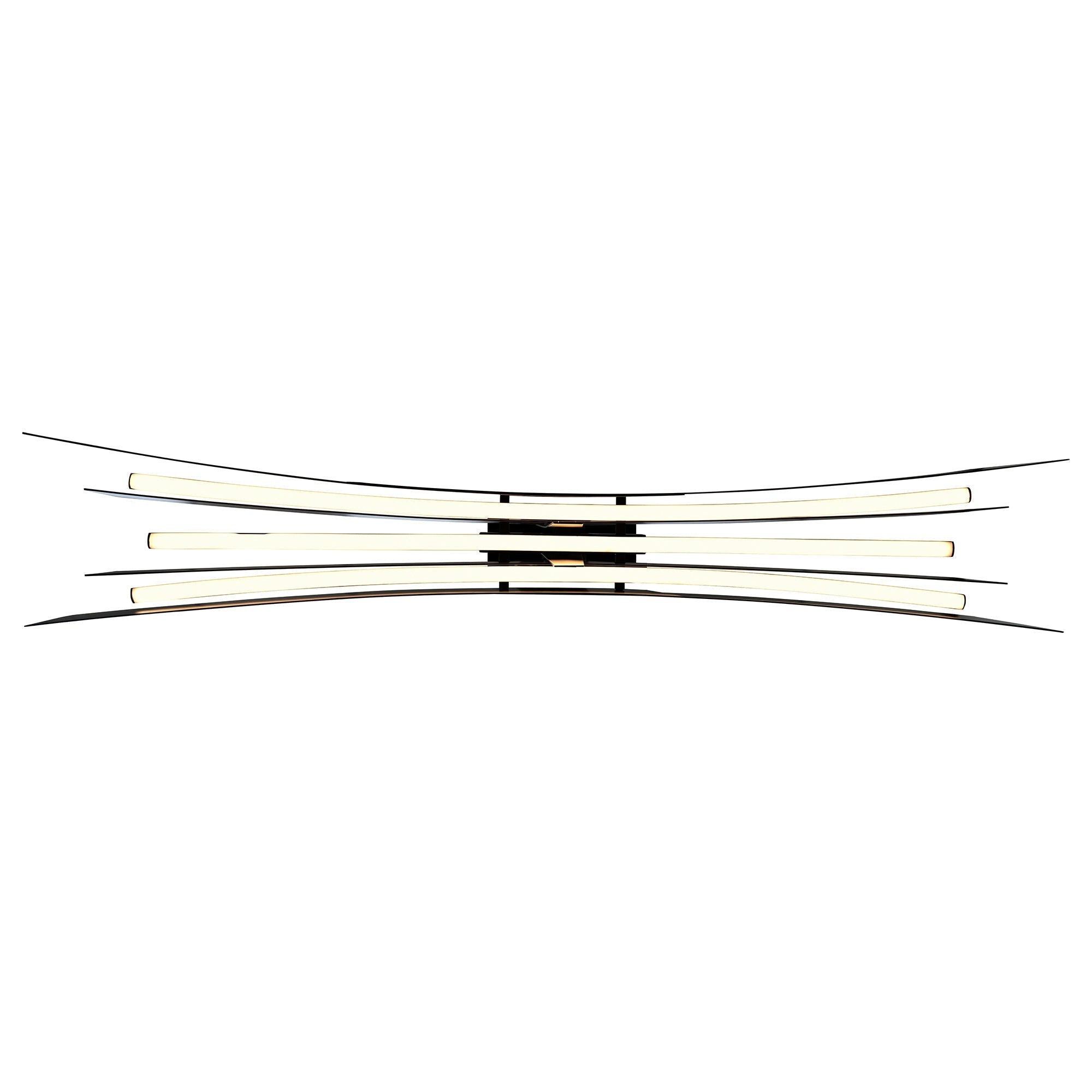 Solara Integrated LED Black Chandelier - CWI Lighting