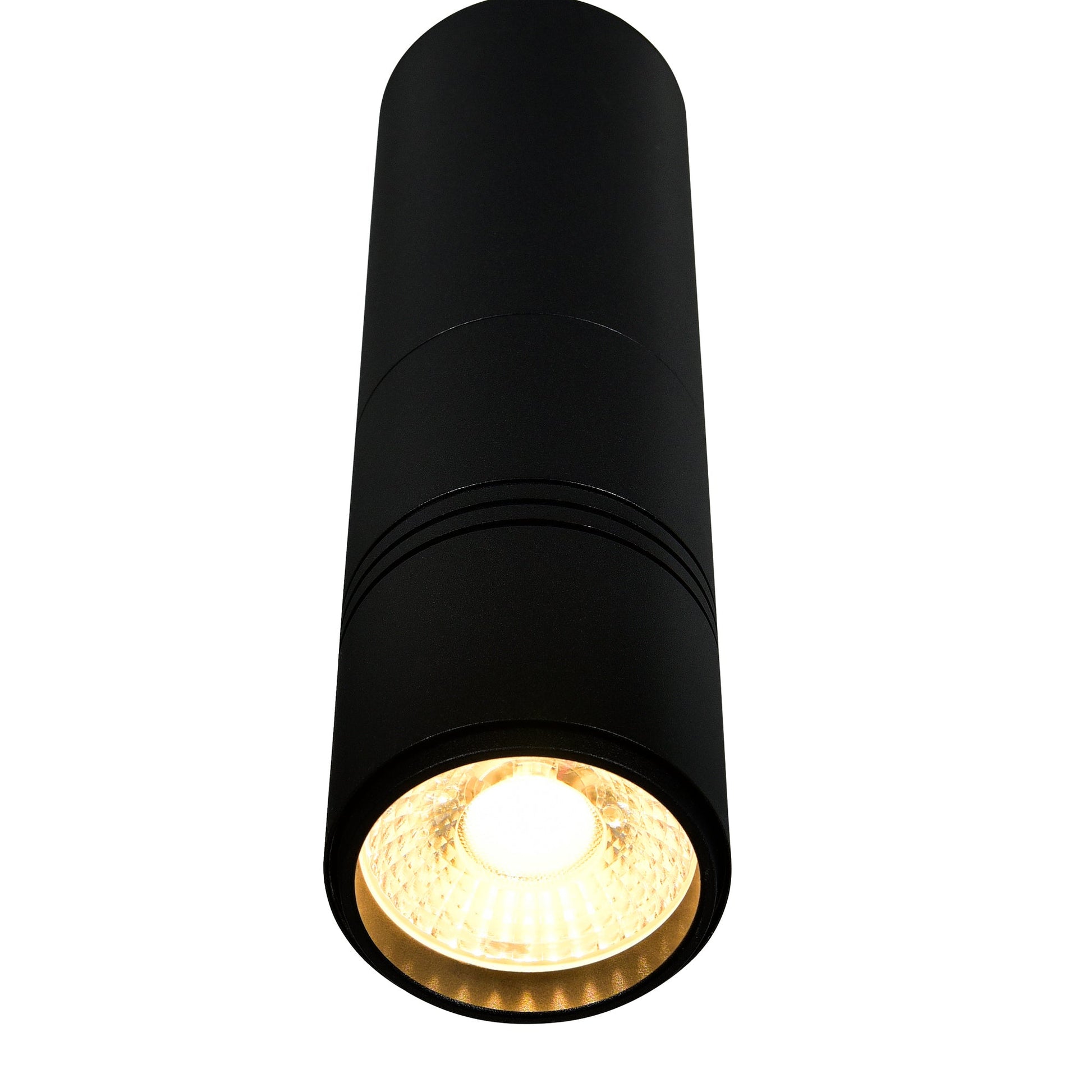 Stowe LED Black & Wood Mini Pendant - CWI Lighting