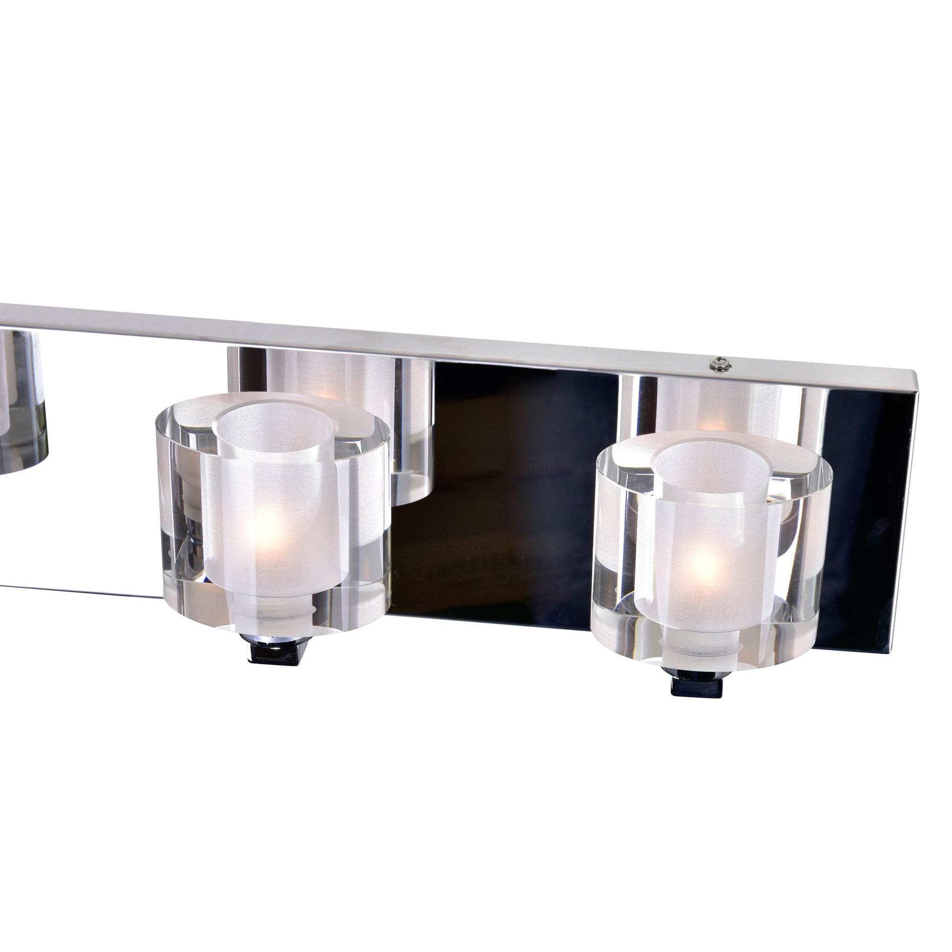 Tina 4 Light Chrome Vanity Light - CWI Lighting
