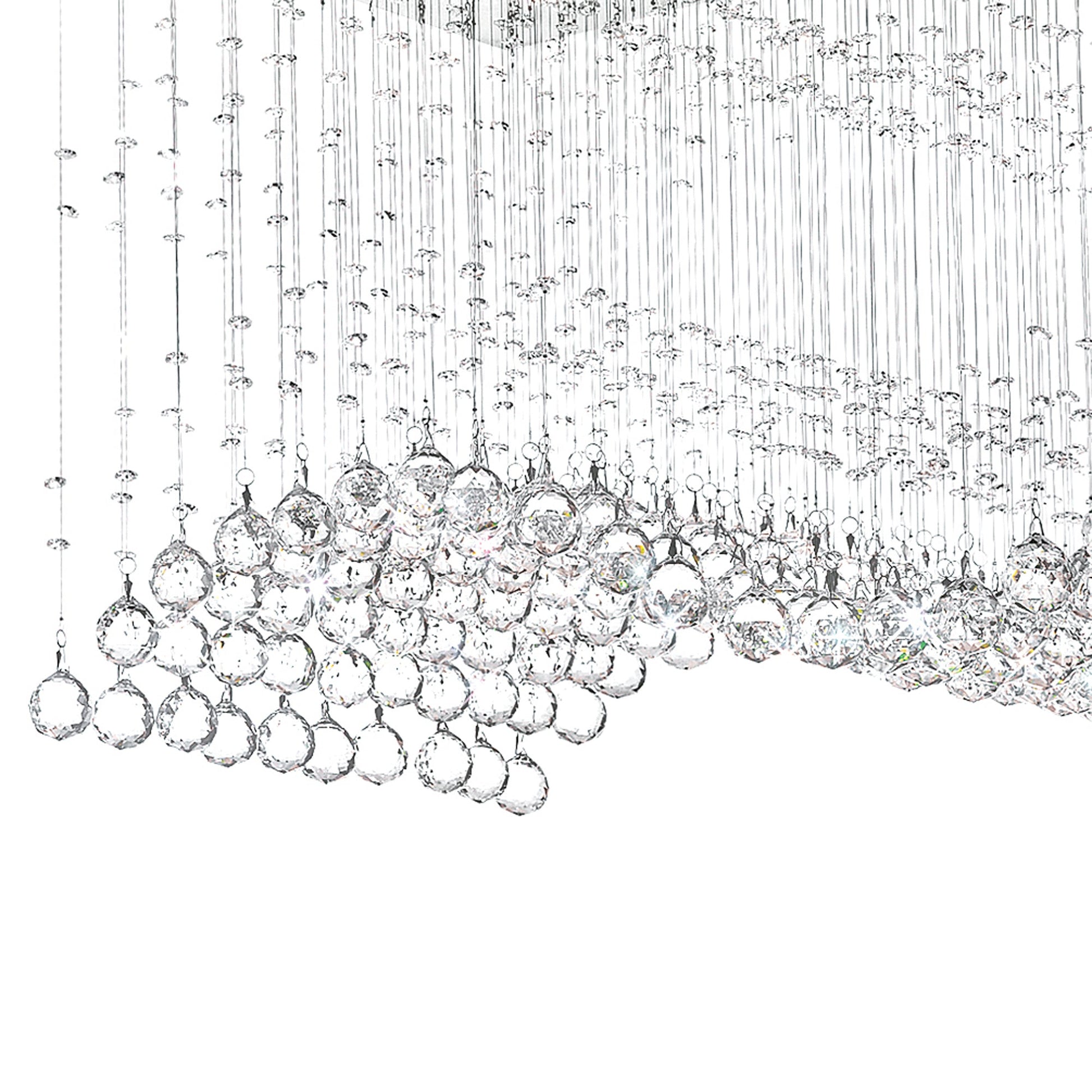 Twinkle 11 Light Chandelier With Chrome Finish - CWI Lighting
