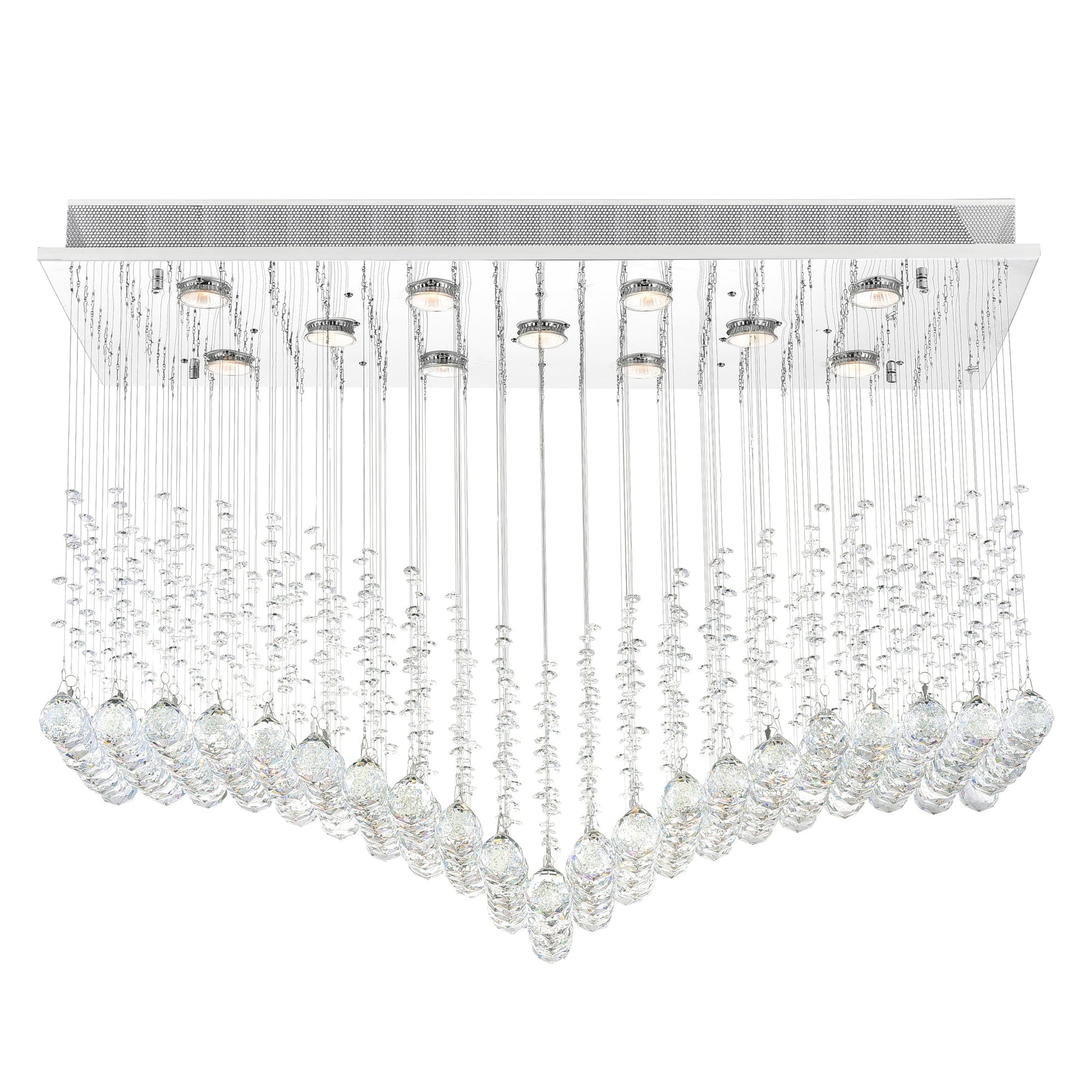 Twinkle 11 Light Chandelier With Chrome Finish - CWI Lighting