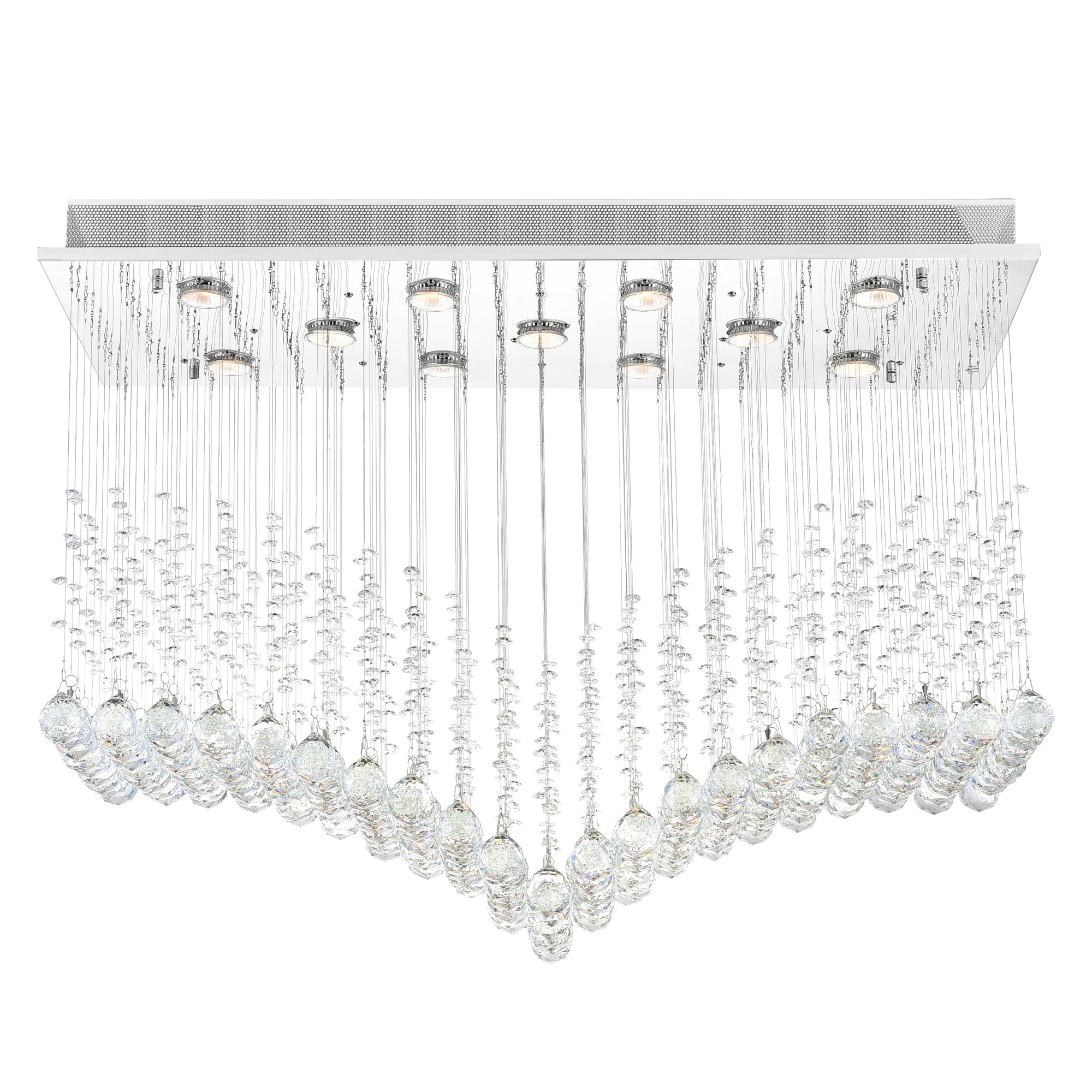 Twinkle 11 Light Chandelier With Chrome Finish - CWI Lighting