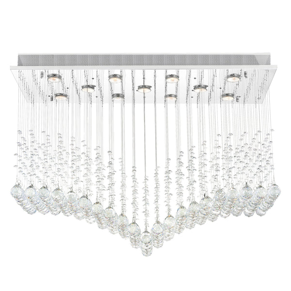 Twinkle 11 Light Chandelier With Chrome Finish - CWI Lighting