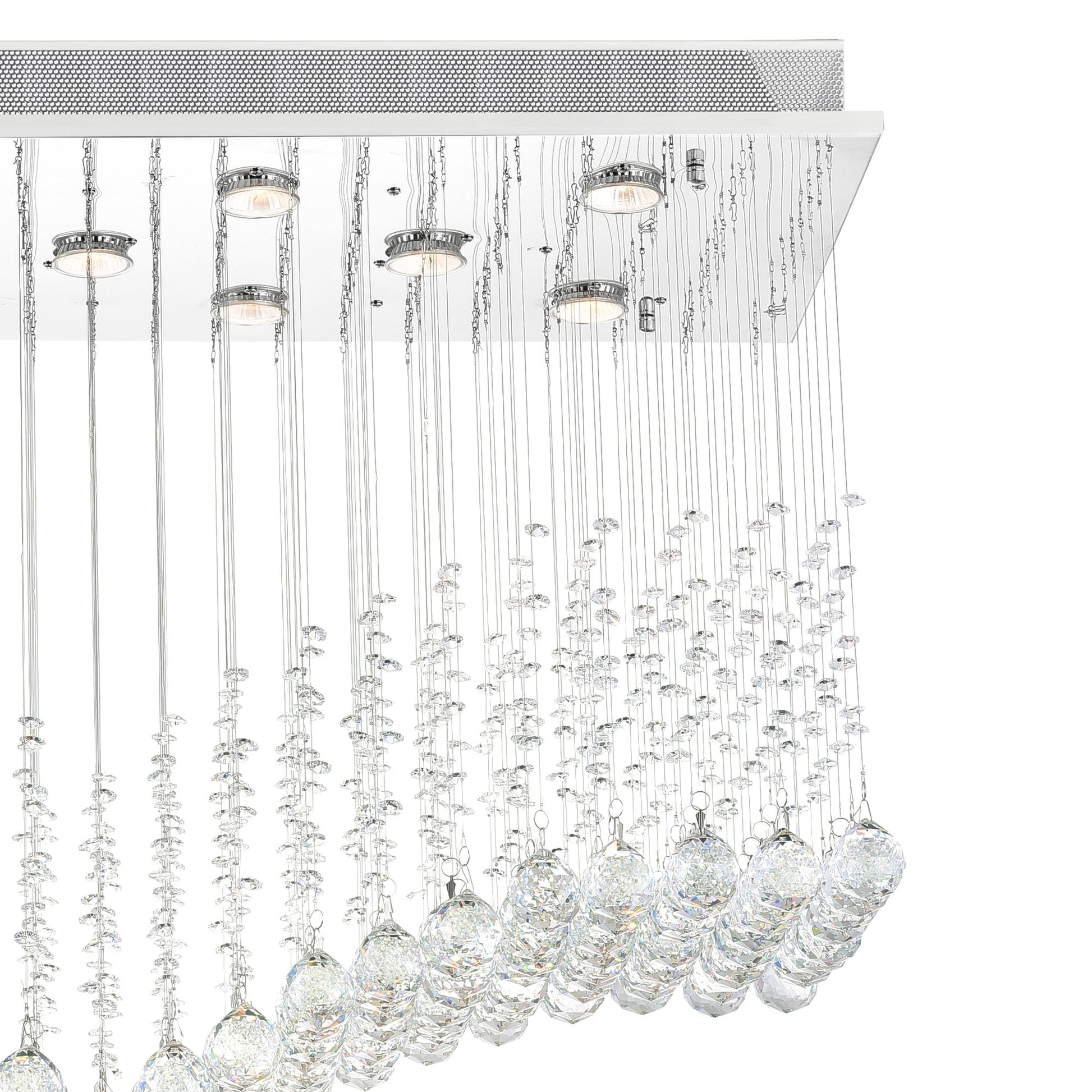 Twinkle 11 Light Chandelier With Chrome Finish - CWI Lighting