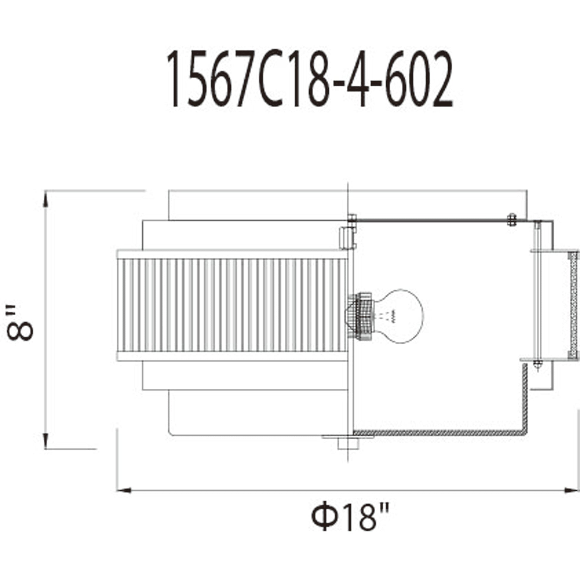 Valdivia 4 Light 18in Satin Gold Flush Mount - CWI Lighting