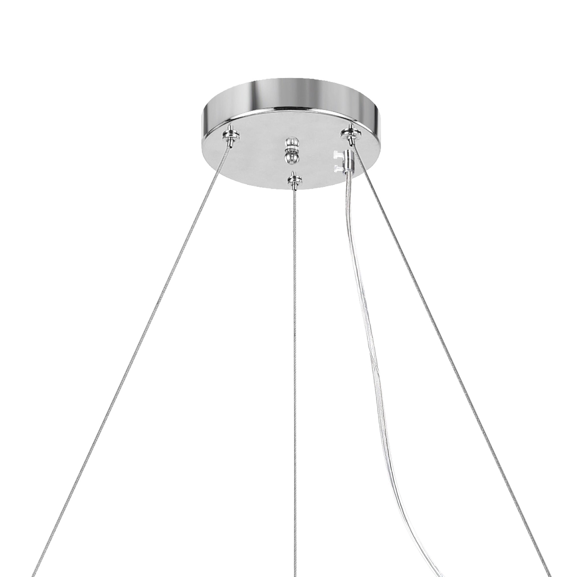Veronique 12 Light Chrome Chandelier - CWI Lighting
