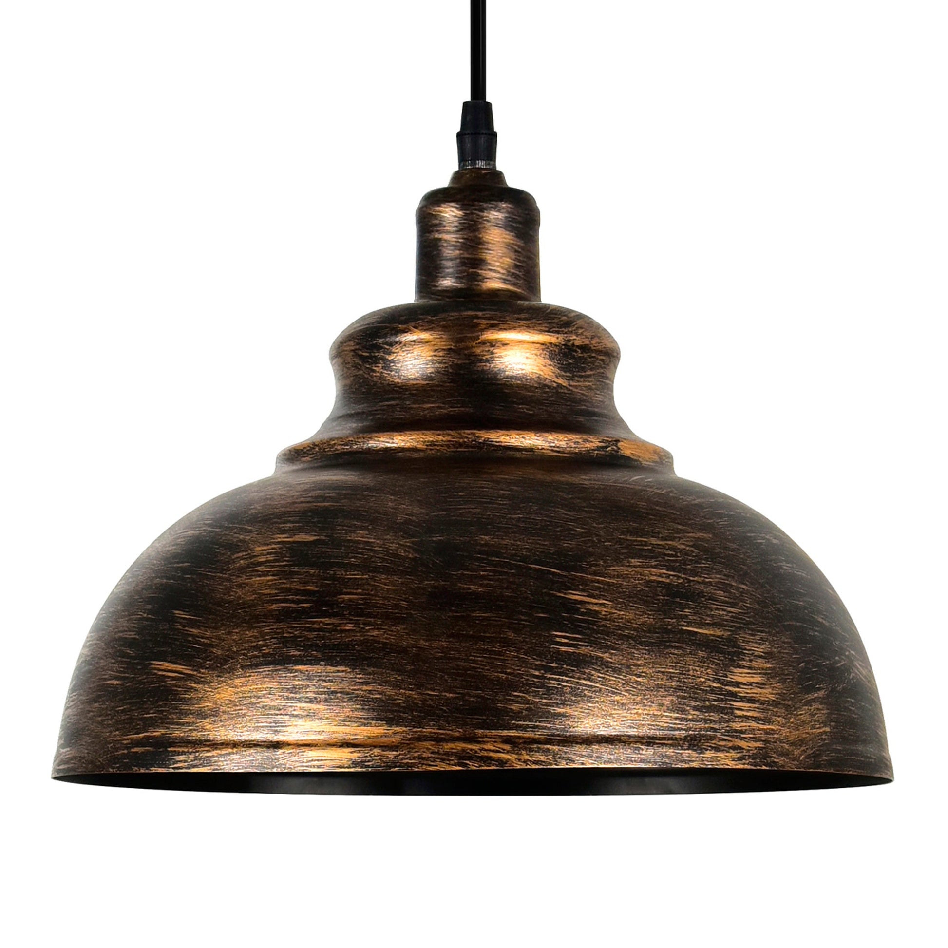 Vogel 1 Light Antique Copper Mini Pendant - CWI Lighting