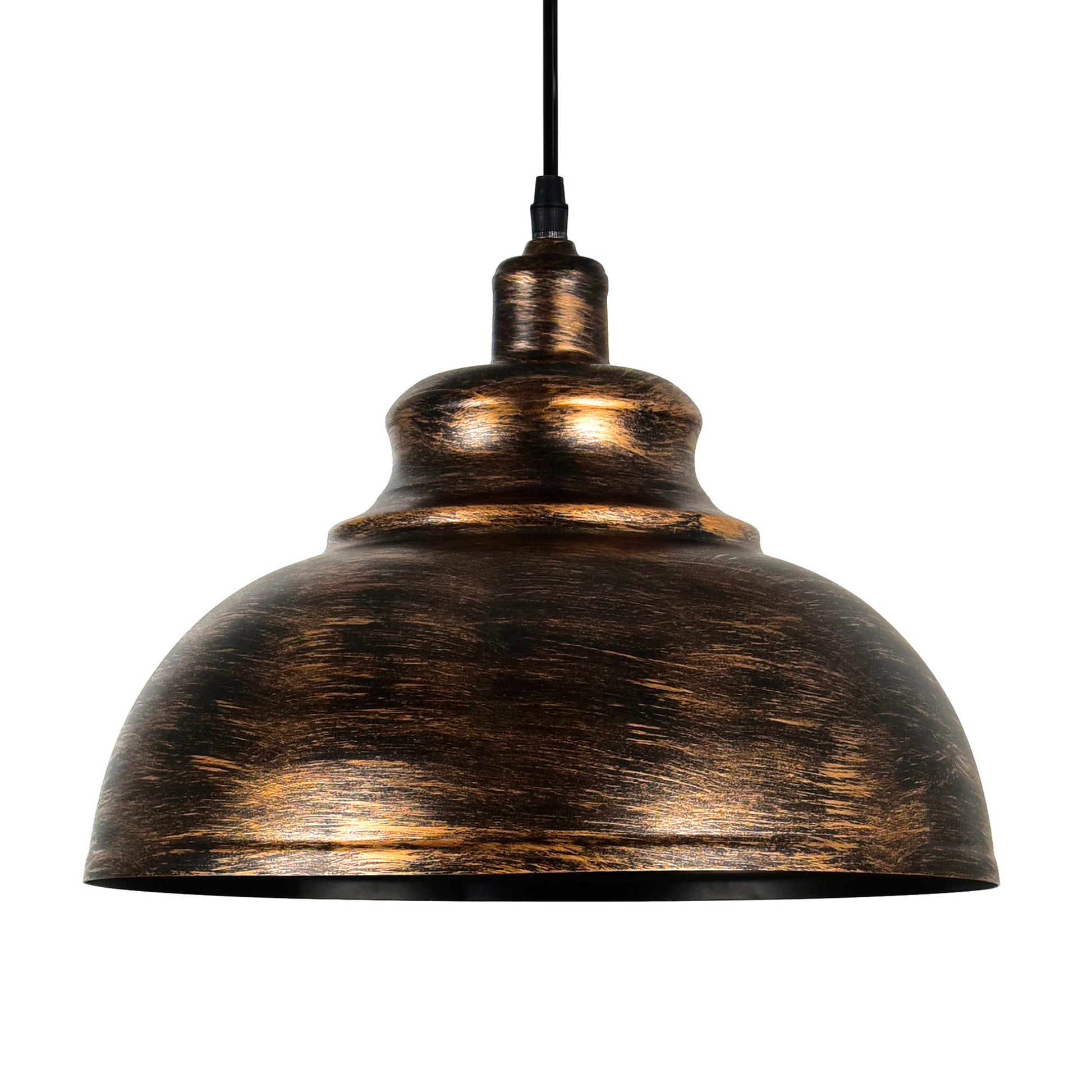 Vogel 1 Light Antique Copper Pendant - CWI Lighting