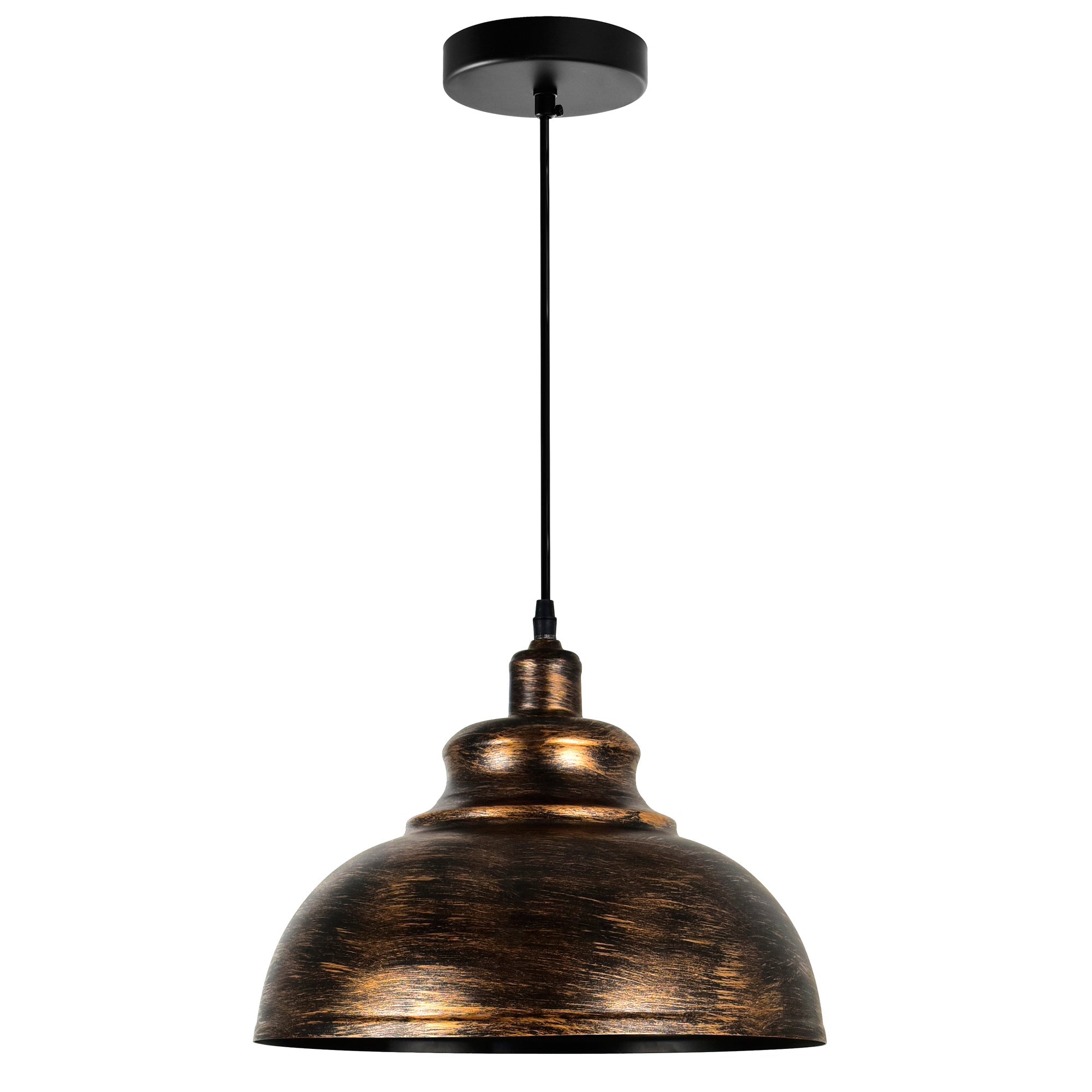Vogel 1 Light Antique Copper Pendant - CWI Lighting