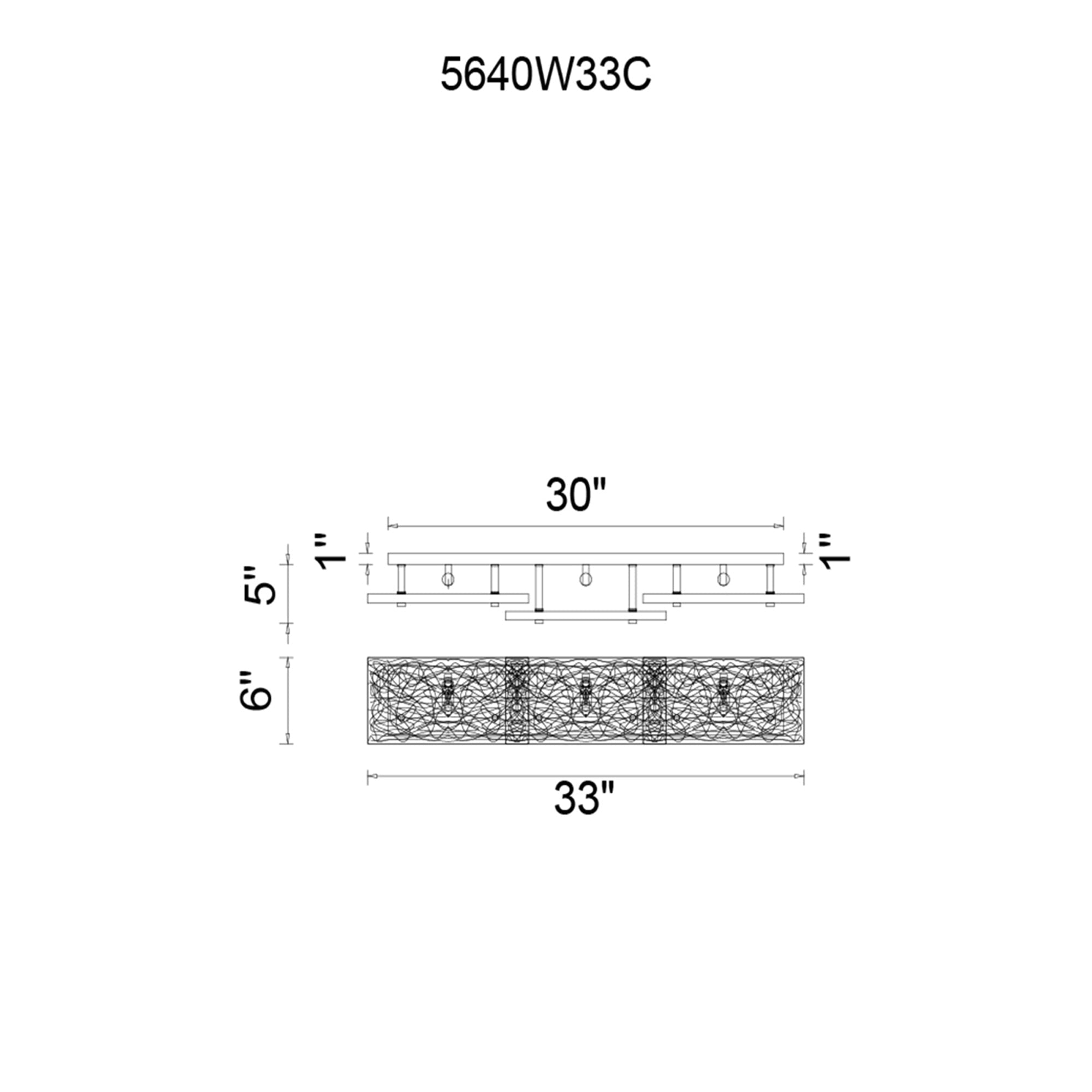 Wilma 3 Light Chrome Vanity Light - CWI Lighting