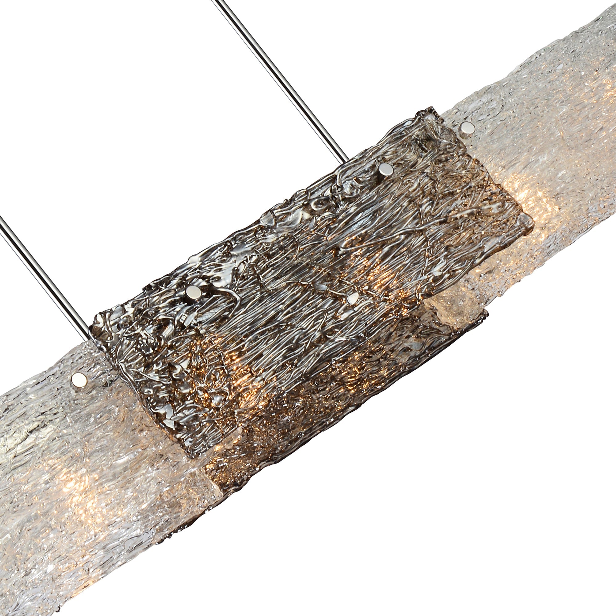 Wilma 6 Light Chrome Down Chandelier - CWI Lighting