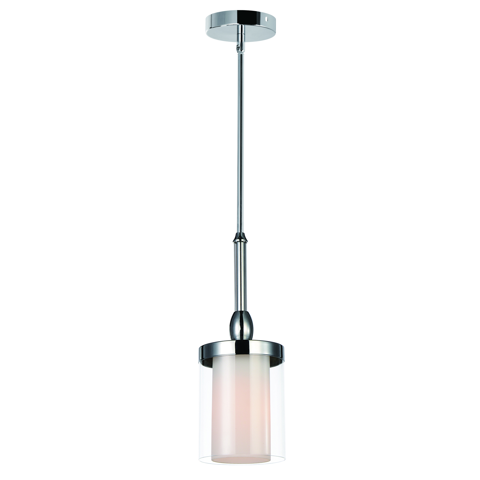 Maybelle 1 Light Candle Mini Chandelier With Chrome Finish